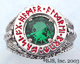 Emerald Dwarven Ring of Power